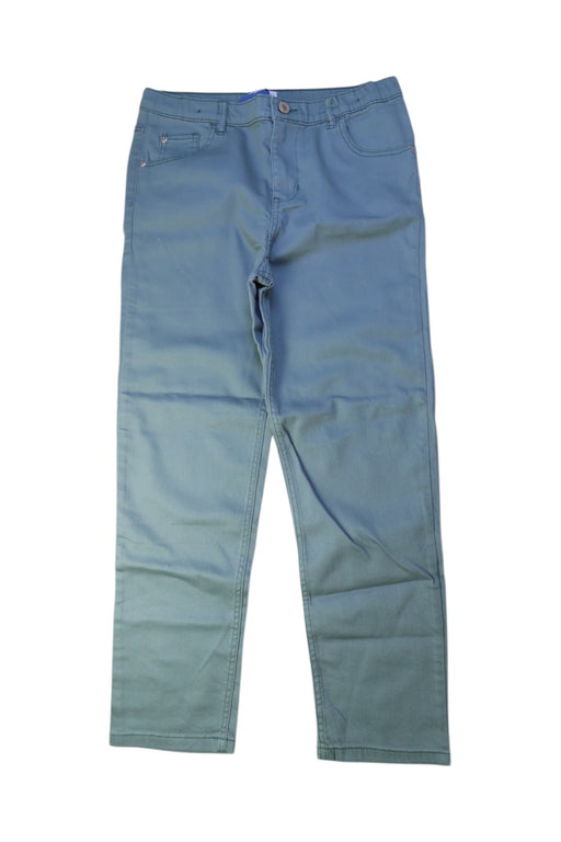 A Teal Casual Pants from Gingersnaps in size 14Y for boy. (Front View)