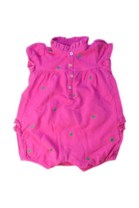 A Pink Sleeveless Rompers from Ralph Lauren in size 6-12M for girl. (Front View)