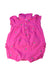 A Pink Sleeveless Rompers from Ralph Lauren in size 6-12M for girl. (Front View)