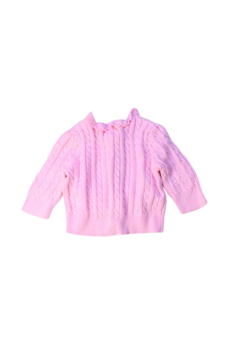 A Pink Cardigans from Ralph Lauren in size 0-3M for girl. (Back View)
