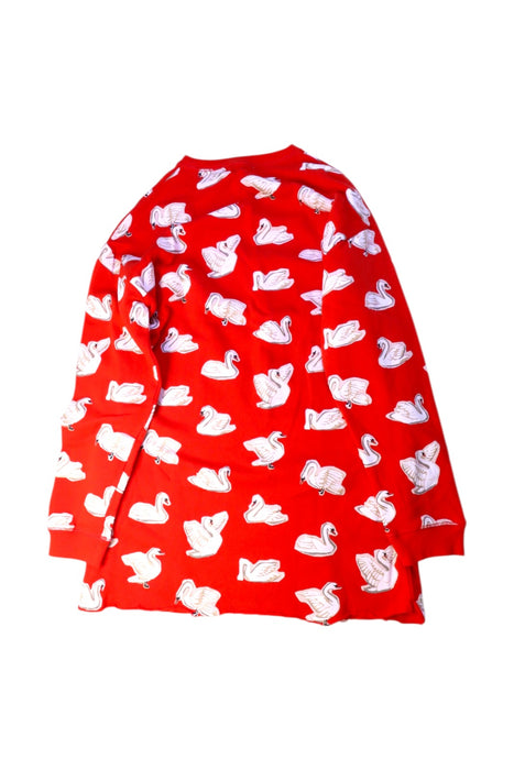 A Red Long Sleeve Dresses from Stella McCartney in size 12Y for girl. (Back View)