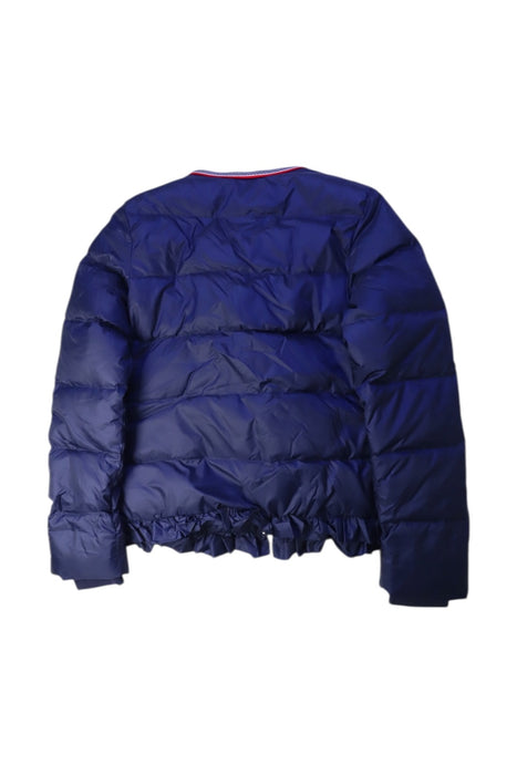 A Navy Puffer/Quilted Jackets from Nicholas & Bears in size 12Y for girl. (Back View)
