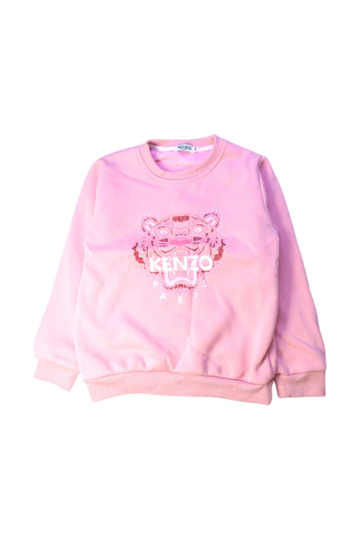A Pink Crewneck Sweatshirts from Kenzo in size 10Y for girl. (Front View)
