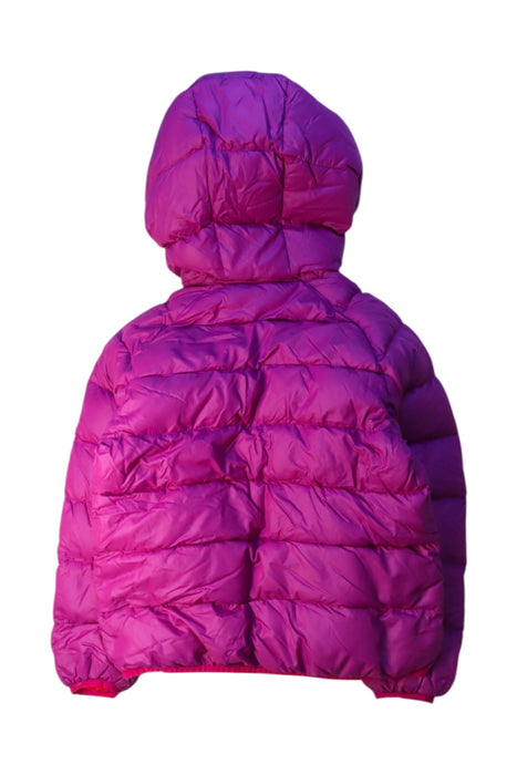 A Pink Puffer/Quilted Coats & Outerwear from Mont-bell in size 7Y for girl. (Back View)