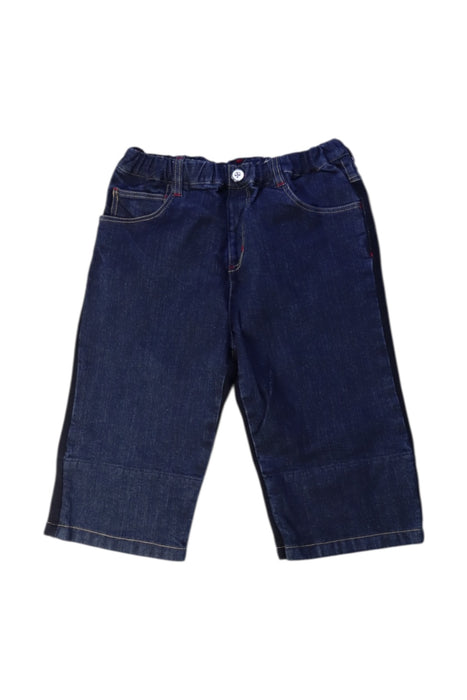 A Blue Jeans from Comme Ca Ism in size 7Y for boy. (Front View)