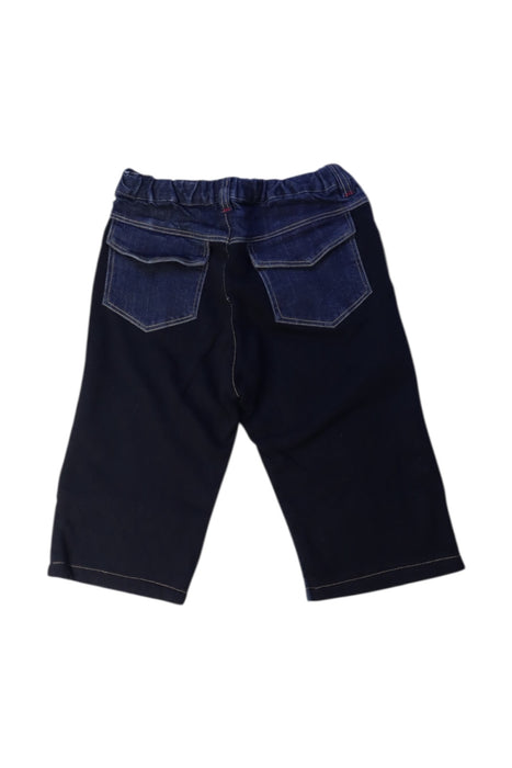 A Blue Jeans from Comme Ca Ism in size 7Y for boy. (Back View)