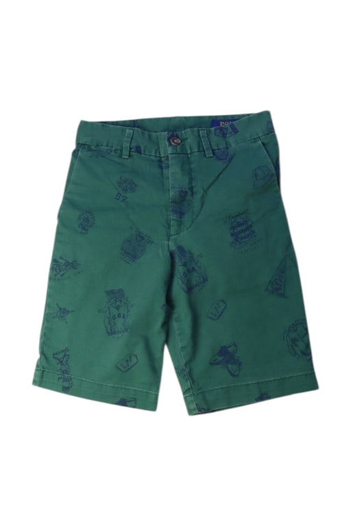 A Green Shorts from Polo Ralph Lauren in size 8Y for boy. (Front View)
