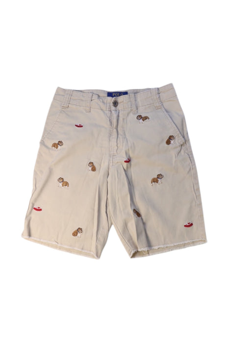 A Beige Shorts from Polo Ralph Lauren in size 8Y for boy. (Front View)