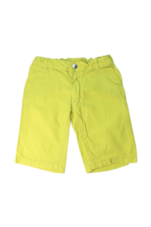 A Yellow Shorts from Jacadi in size 10Y for boy. (Front View)