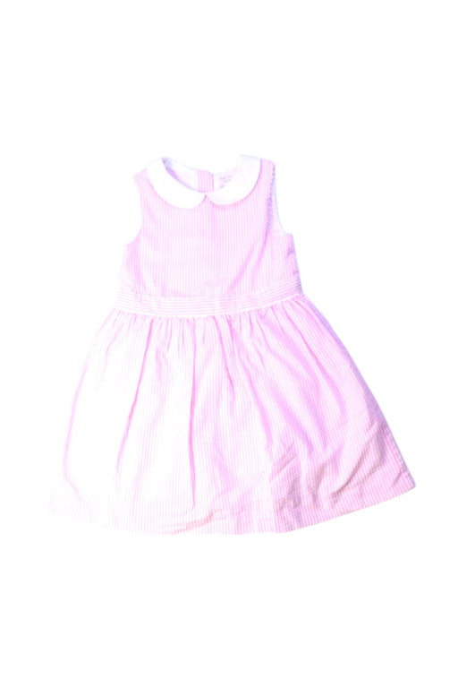 A Pink Sleeveless Dresses from Ralph Lauren in size 2T for girl. (Front View)