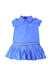 A Blue Short Sleeve Dresses from Polo Ralph Lauren in size 3T for girl. (Front View)