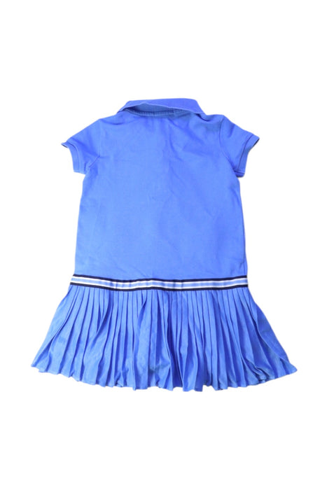 A Blue Short Sleeve Dresses from Polo Ralph Lauren in size 3T for girl. (Back View)