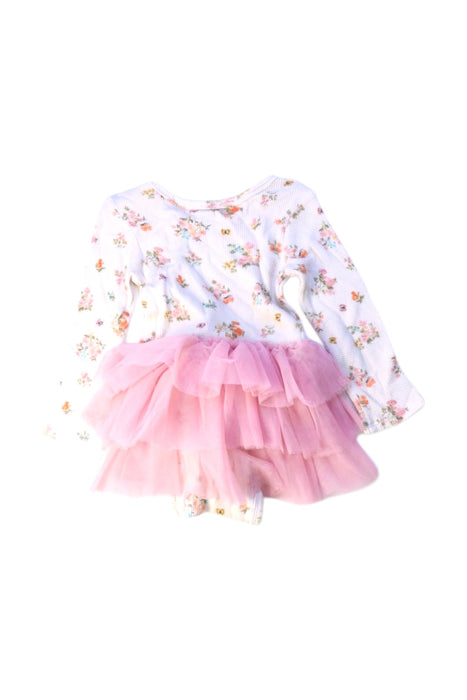 A Multicolour Long Sleeve Rompers from Posh Peanut in size 12-18M for girl. (Back View)