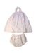 A Beige Dress Sets from Quincy Mae in size 4T for girl. (Front View)