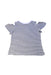 A Black Short Sleeve Tops from Petit Main in size 5T for girl. (Back View)