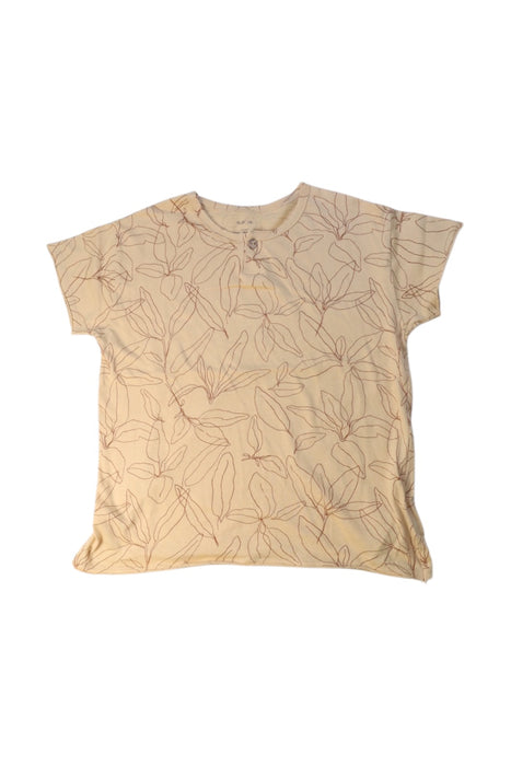 A Ivory Short Sleeve T Shirts from Play Up in size 8Y for boy. (Front View)