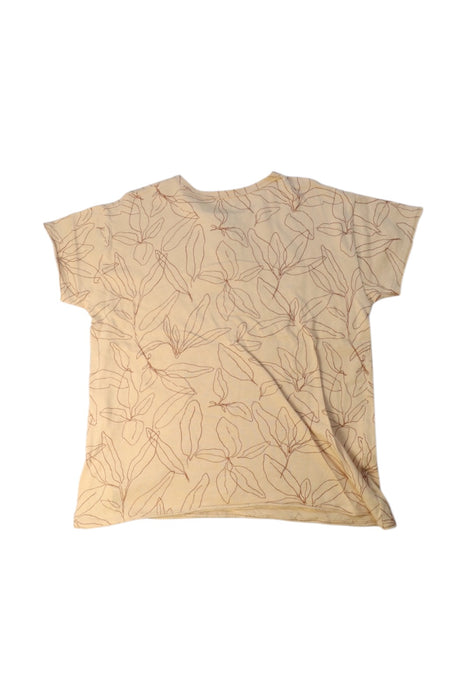 A Ivory Short Sleeve T Shirts from Play Up in size 8Y for boy. (Back View)