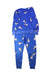 A Blue Pants Sets from Snurk in size 11Y for boy. (Back View)