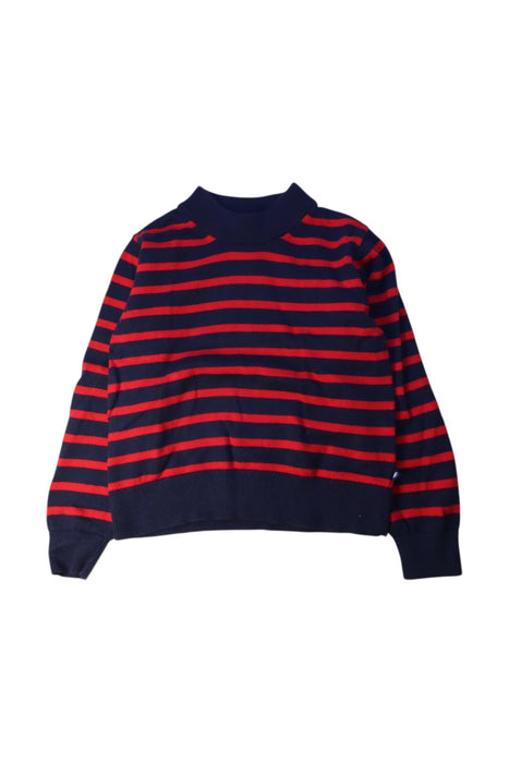 A Red Knit Sweaters from Petit Bateau in size 8Y for neutral. (Front View)