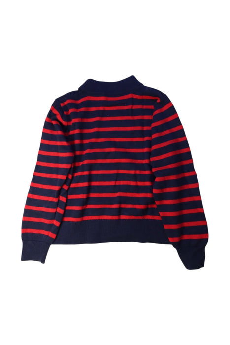 A Red Knit Sweaters from Petit Bateau in size 8Y for neutral. (Back View)
