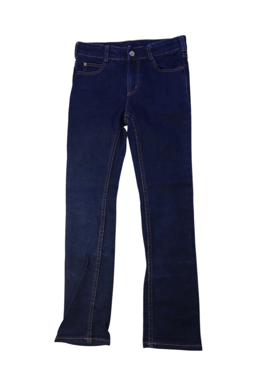 A Navy Jeans from Jacadi in size 8Y for boy. (Front View)