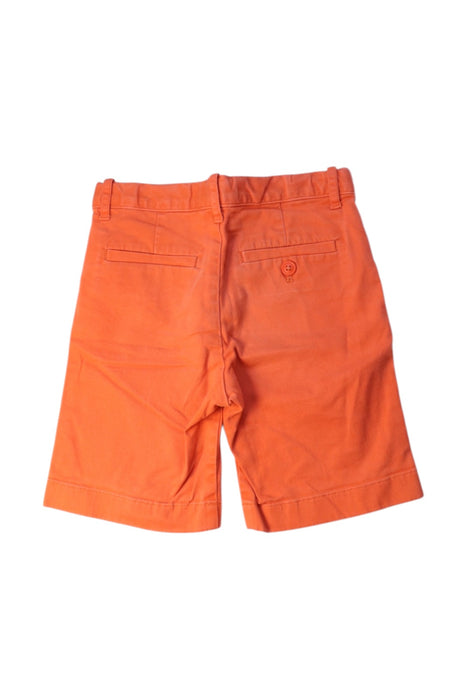 A Orange Shorts from Crewcuts in size 7Y for boy. (Back View)