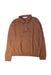 A Brown Long Sleeve Polos from Excuse My French in size 8Y for boy. (Front View)