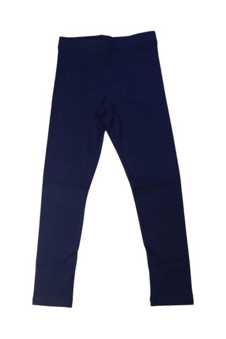 A Navy Leggings from Crewcuts in size 6T for girl. (Front View)