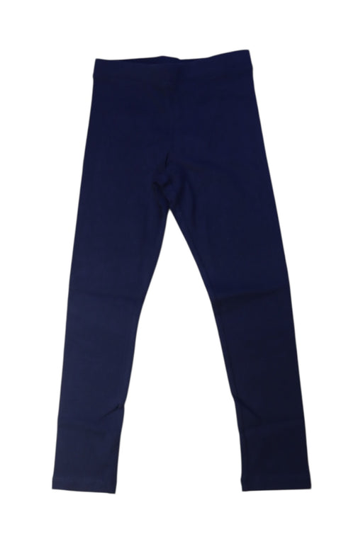A Navy Leggings from Crewcuts in size 6T for girl. (Front View)