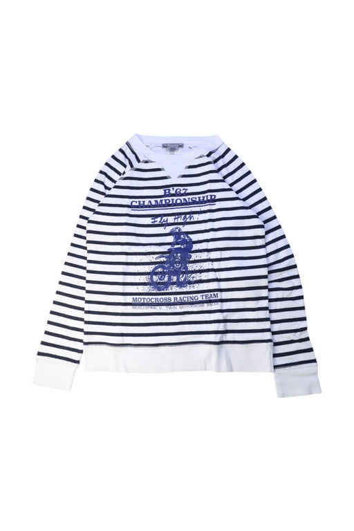 A White Crewneck Sweatshirts from Bonpoint in size 10Y for boy. (Front View)