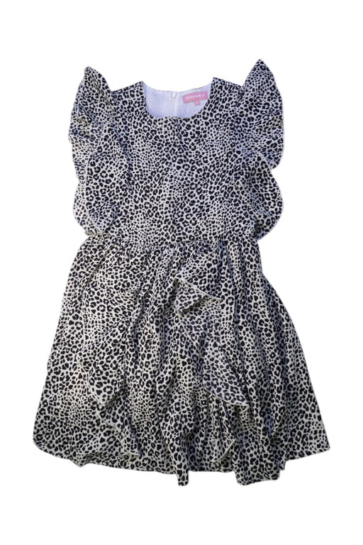 A Black Short Sleeve Dresses from BCBG in size 10Y for girl. (Front View)