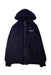 A Navy Hooded Sweatshirts from Neil Barrett Kids in size 12Y for boy. (Front View)