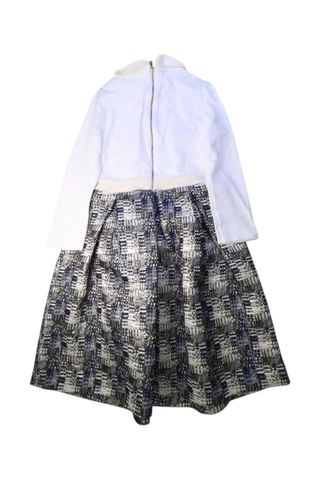 A White Dress Sets from I Pinco Pallino in size 10Y for girl. (Back View)