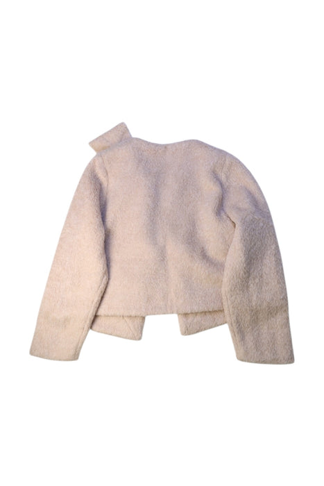 A Ivory Lightweight Jackets from Hucklebones in size 10Y for girl. (Back View)
