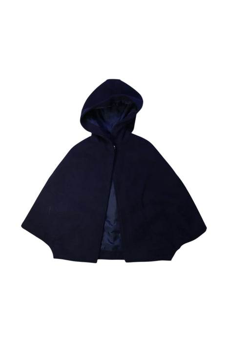 A Navy Capes & Ponchos from Gusella in size 4T for girl. (Front View)