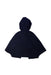 A Navy Capes & Ponchos from Gusella in size 4T for girl. (Back View)