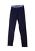 A Navy Leggings from Petit Bateau in size 10Y for girl. (Front View)