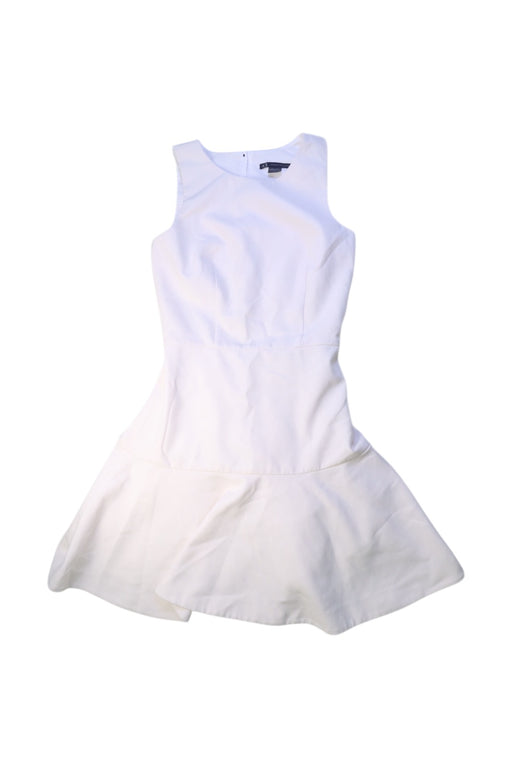 A White Sleeveless Dresses from Armani in size 14Y for girl. (Front View)