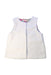A White Outerwear Vests from Momonittu in size 12Y for girl. (Front View)