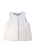 A White Outerwear Vests from Momonittu in size 12Y for girl. (Front View)