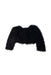 A Black Cardigans from Monnalisa in size 12Y for girl. (Front View)