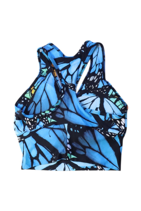 A Blue Active Tops from Carra Lee in size 14Y for girl. (Back View)