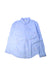 A Blue Long Sleeve Shirts from Crewcuts in size 12Y for boy. (Front View)