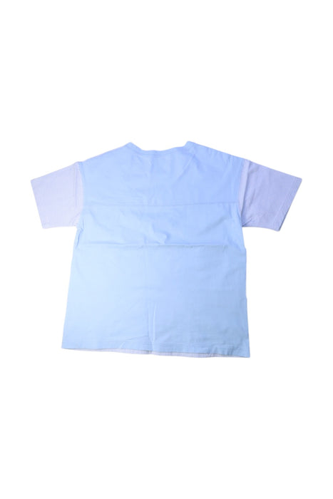 A Blue Short Sleeve T Shirts from As Know As Ponpoko in size 10Y for boy. (Back View)