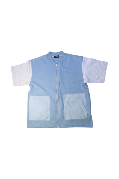 A Blue Lightweight Jackets from Comme Ca Ism in size 10Y for boy. (Front View)
