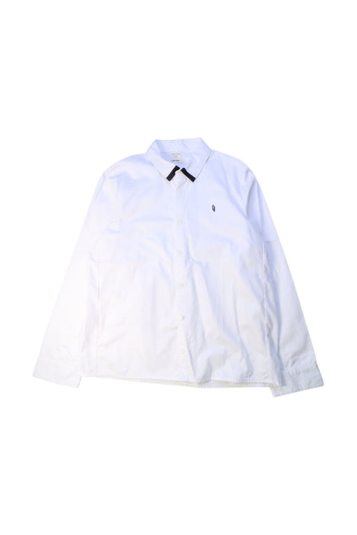 A White Long Sleeve Shirts from Carrément Beau in size 10Y for boy. (Front View)