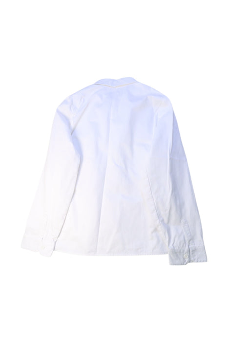 A White Long Sleeve Shirts from Carrément Beau in size 10Y for boy. (Back View)