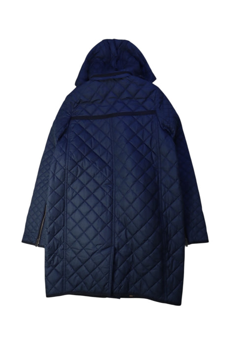 A Navy Puffer/Quilted Coats & Outerwear from Burberry in size 10Y for girl. (Back View)