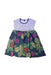 A Multicolour Short Sleeve Dresses from Tea in size 6T for girl. (Front View)