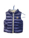 A Blue Outerwear Vests from Moncler in size 18-24M for boy. (Front View)